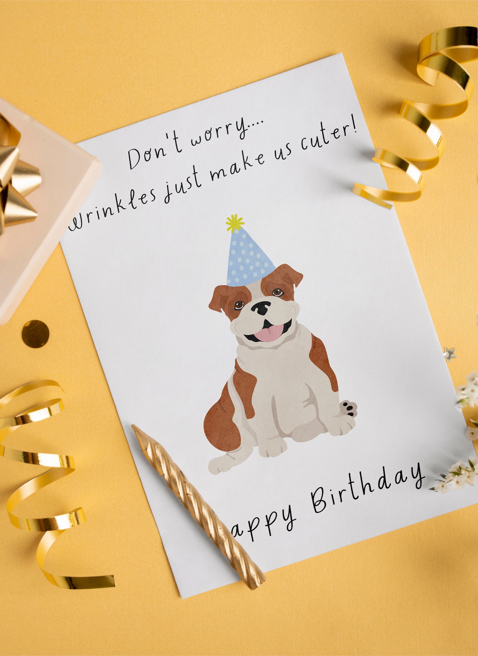 Printable Dog Birthday Card | Printable Birthday Card Funny | Digital ...
