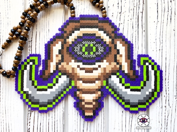 Wooli-tronics Perler ネックレス By Leaky Pixels • Wooli Perler