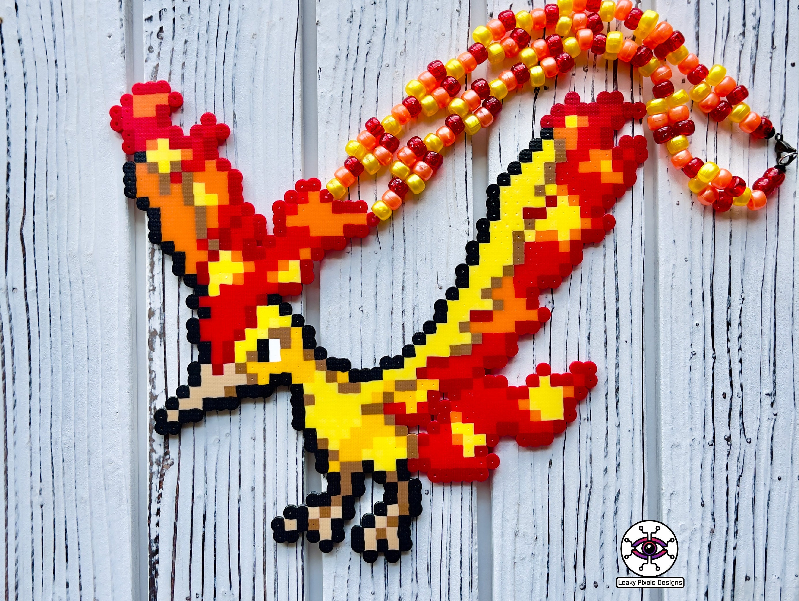 Articuno pokemon Mini Hama Bead Wall Art/ Magnet 