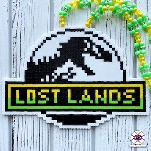 Lost Lands Perler Necklace | Excision Perler | Rave Perler | Kandi Necklace | Lost Lands Outfit | Lost Lands Kandi | Lost Lands Beads