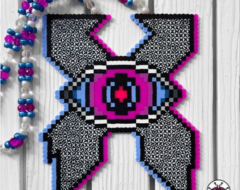Excision Eye Perler Necklace by Leaky Pixels • Excision