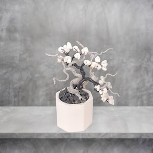Wire Tree bonsai, copper wire tree sculpture, gemstone tree of life | home decor gift, Mother Day gift, unique gift art