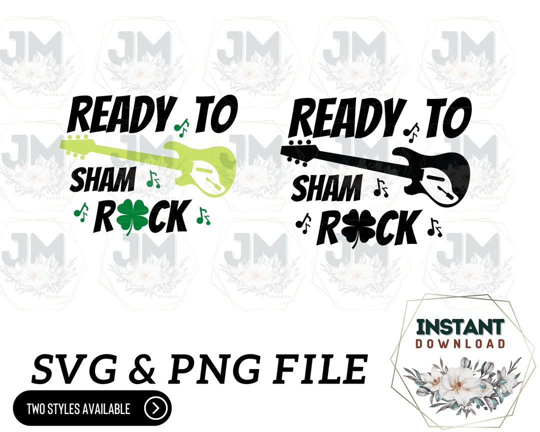 Ready to Shamrock SVG / Shamrock / Lucky SVG / St Patrick's Day
