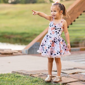 Girls Audrey Dress — Limited Edition Halloween Twirl Dress