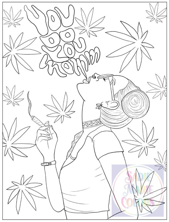 Libro para colorear para adultos: Libro para colorear de cannabis, libros  para colorear para adultos de relajación y alivio del estrés (Paperback)