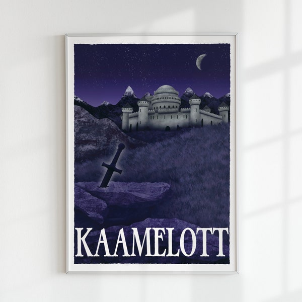Poster de film - Kaamelott - affiche décoration intérieur geek