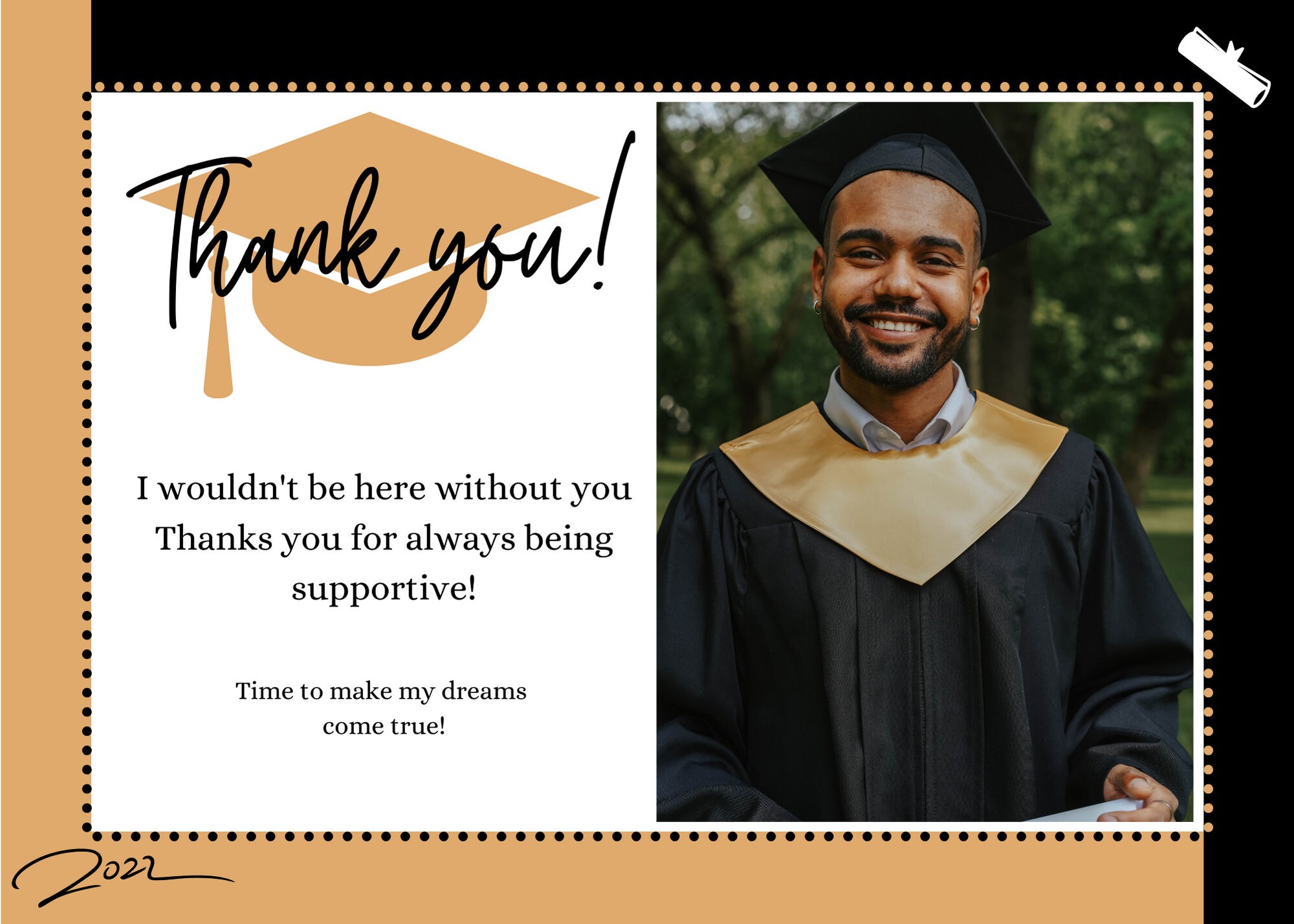 Graduation Thank You Thank You Cards Graduation Card Graduation 