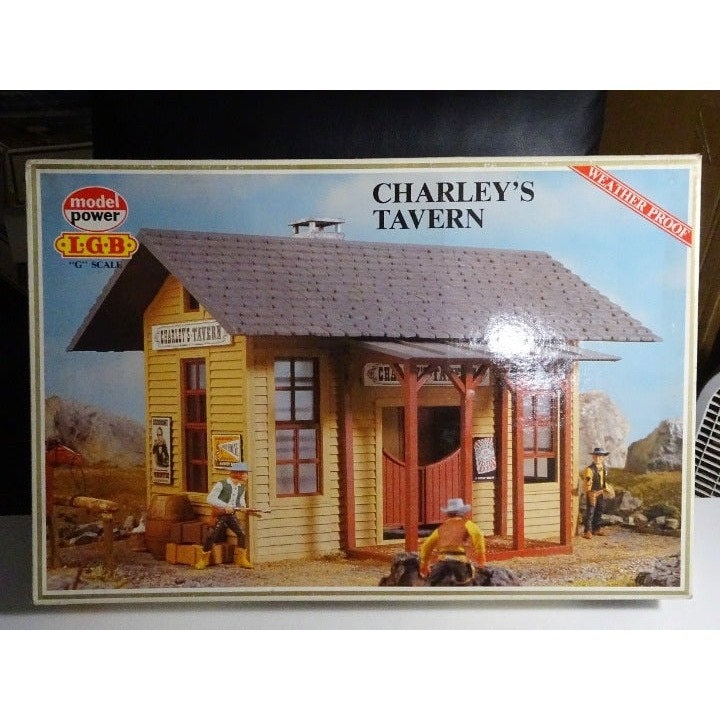 Vintage G Scale Model Power Charley's Tavern 1601 NIB Etsy