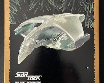 Vintage 1995 Hallmark Keepsake Ornament Star Trek Romulan Warbird Magic NIB