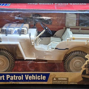 G.I. Joe Jeep Desert Patrol Vehicle for 12