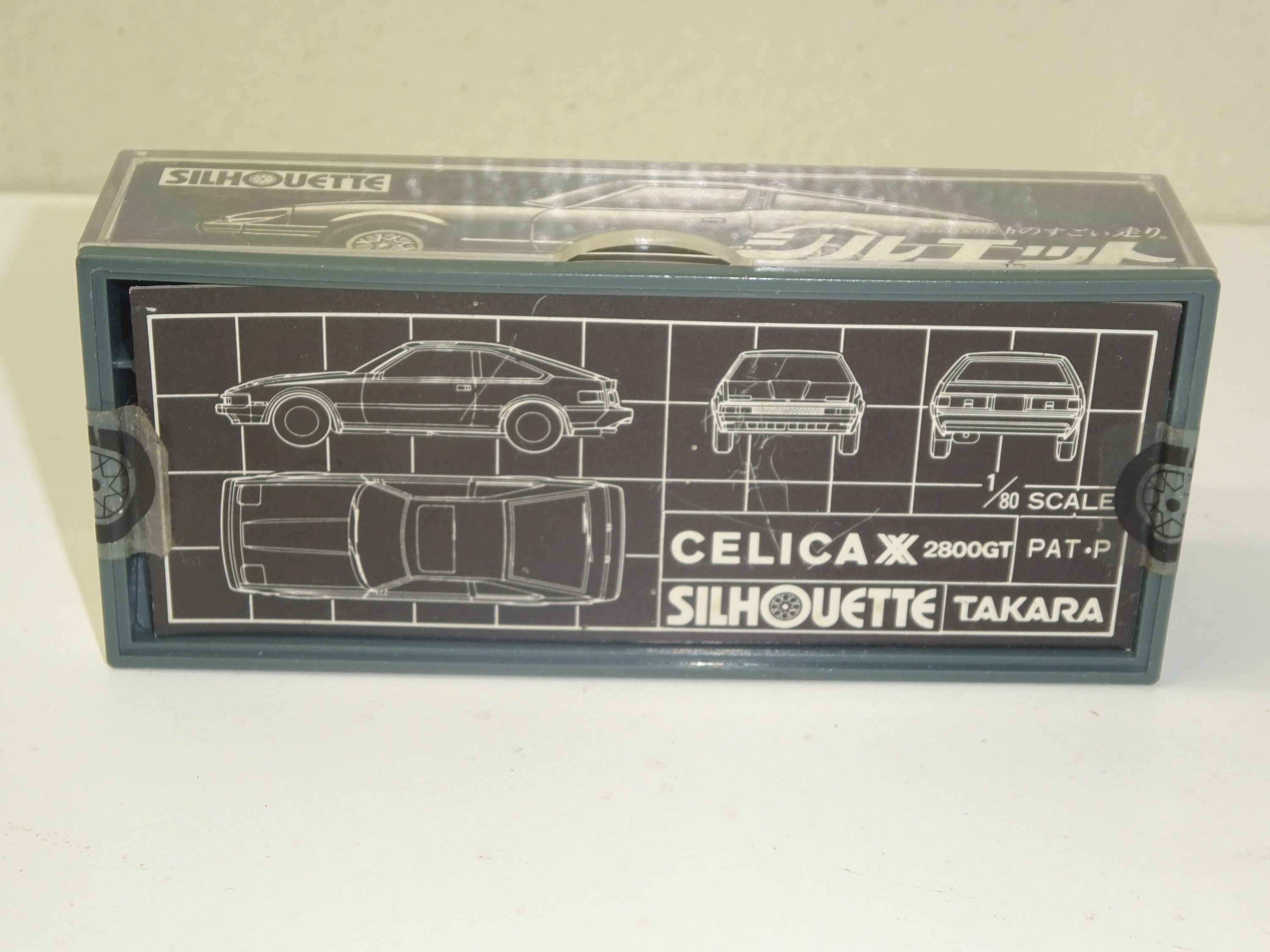 オンラインショップ MC-04 2800GT Celica Silhouette Takara Vintage Model 1/80 Car ミニカー