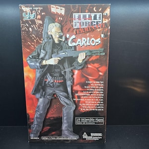 Elite Force Terminate SCAR 1/6 Collectible Figure - Blue Box