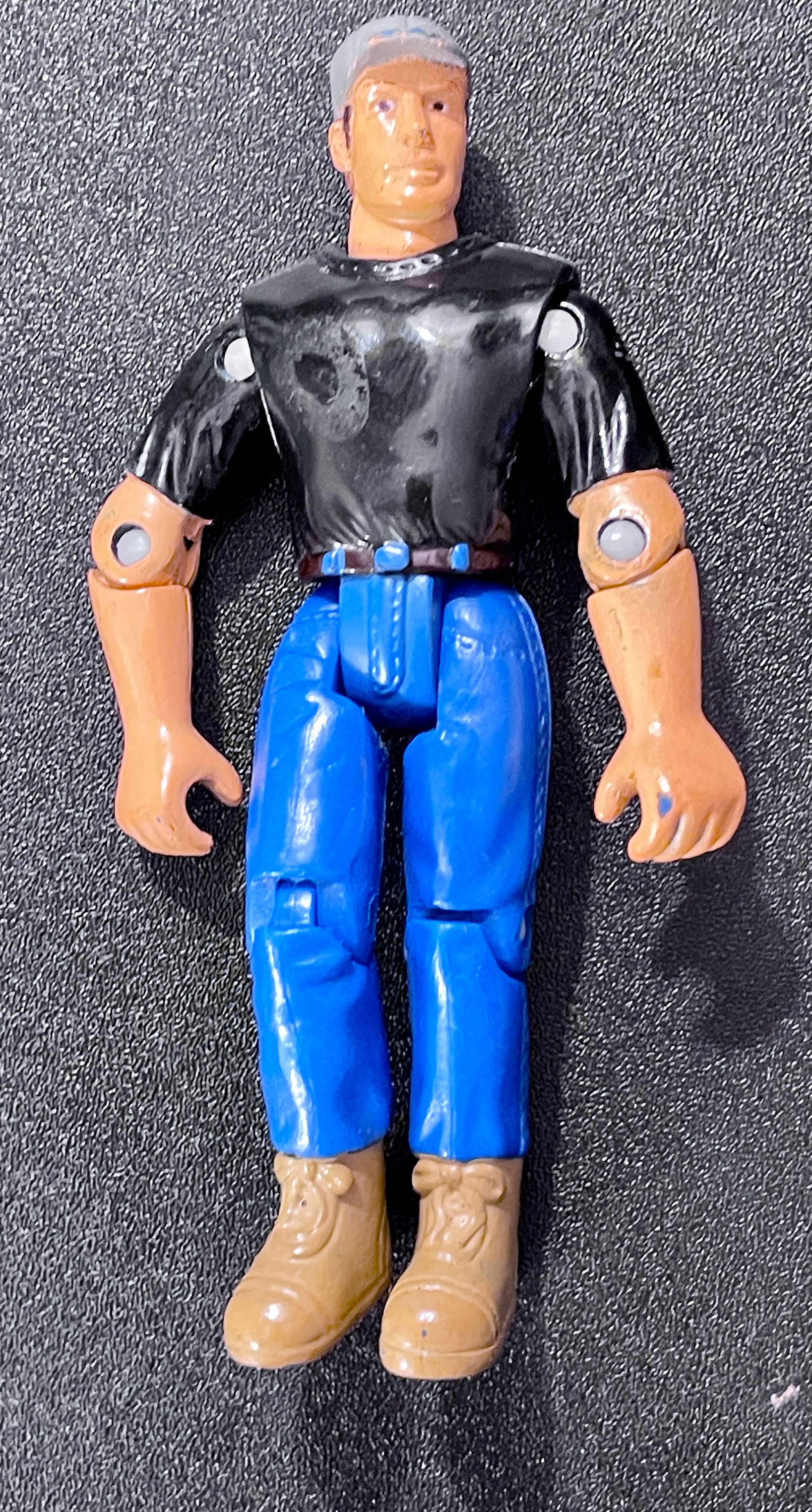 A Retro 80's Bravestarr Handlebar Vintage Action Figure Toy by