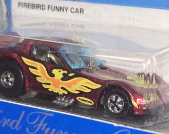 Hot Wheels 1982 Authentic Commemorartive Replica (1997) Red Firebird Funny Car