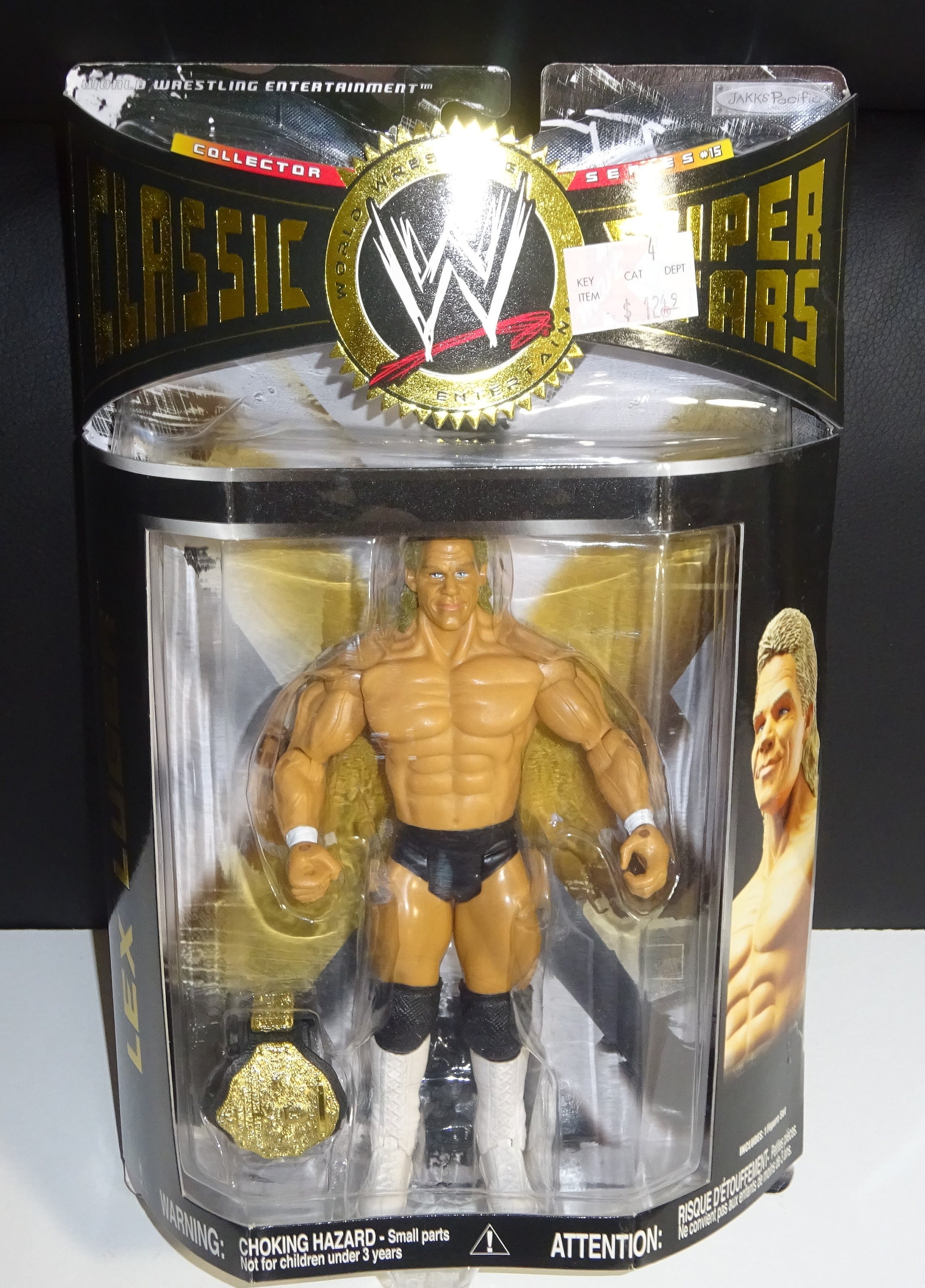 WWE Wrestling Classic Superstars Series 15 Lex Luger Action WWE Wrestling Classic Superstars Series 15 Lex Luger Action