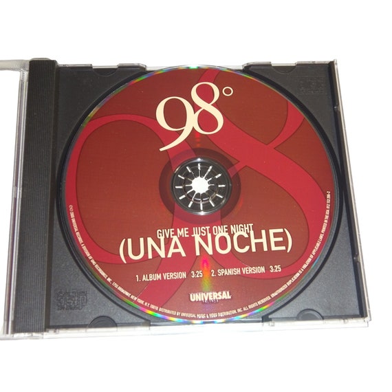 Give Me Just One Night una Noche by 98 Degrees CD VG 