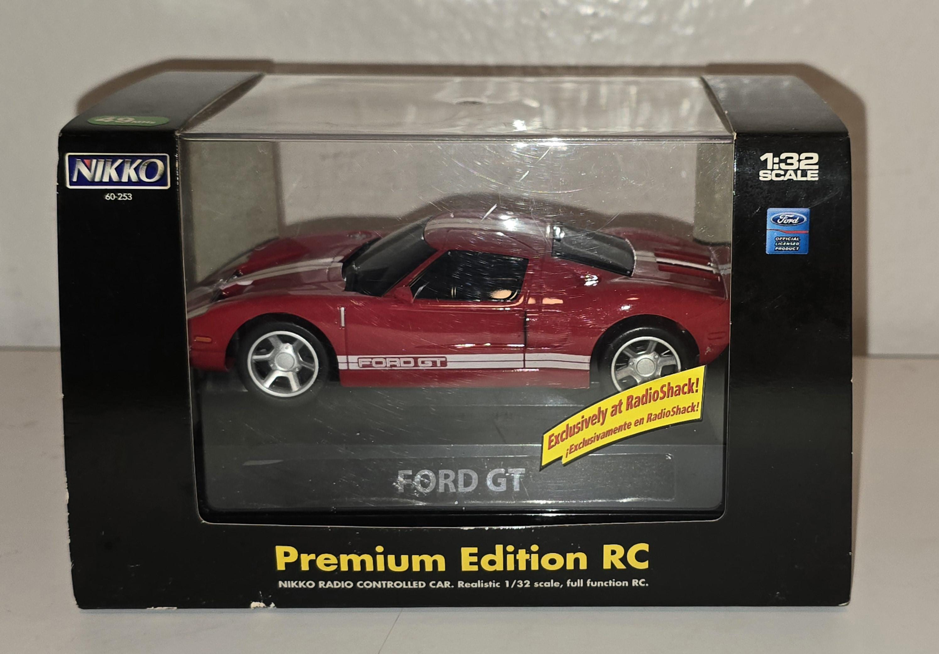 Nikko 1:32 Scale Premium Edition RC Ford GT (red) NIB - Etsy