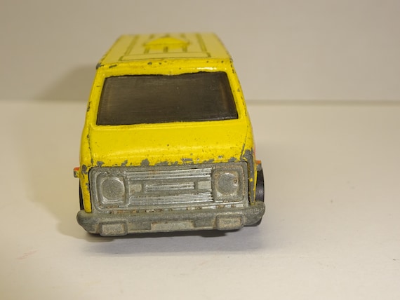 Vintage Hot Wheels Paramedic Ambulance Van Flying Colors Blackwall Yellow HK 74 Etsy UK