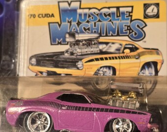 4台set/MUSCLE MACHINES/70CUDA/66GTO 4台set/MUSCLE MACHINES/70CUDA/66GTO Muscle Machines 1966