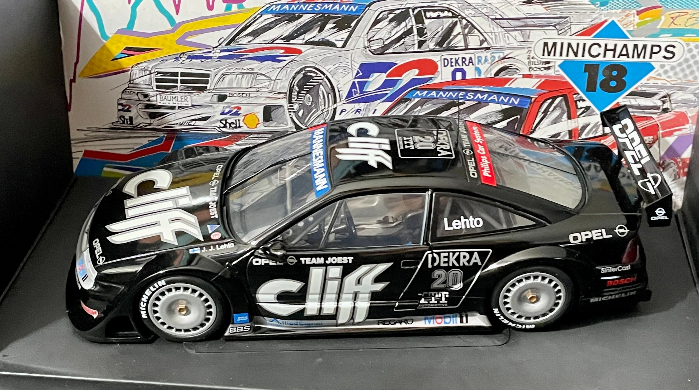 1/18 UT-Models オペル カリブラ V6 DTM ITC 1995 UT-Models 1:18 K. Rosberg Opel Calibra V6 #2 DTM 1995