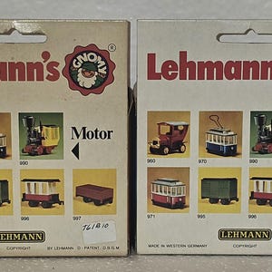 Rame Train de jardin LEHMANN fabrication WESTERN