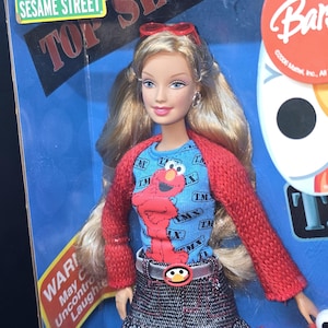 Tickle Me Elmo Barbie - Etsy