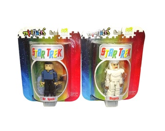 Art Asylum Star Trek Minimates Mr. Spock and Mugatu NIB