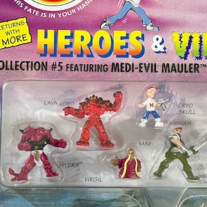 Mighty Max Heroes & Villains #5 Medi-evil Mauler Set SEALED - Etsy UK