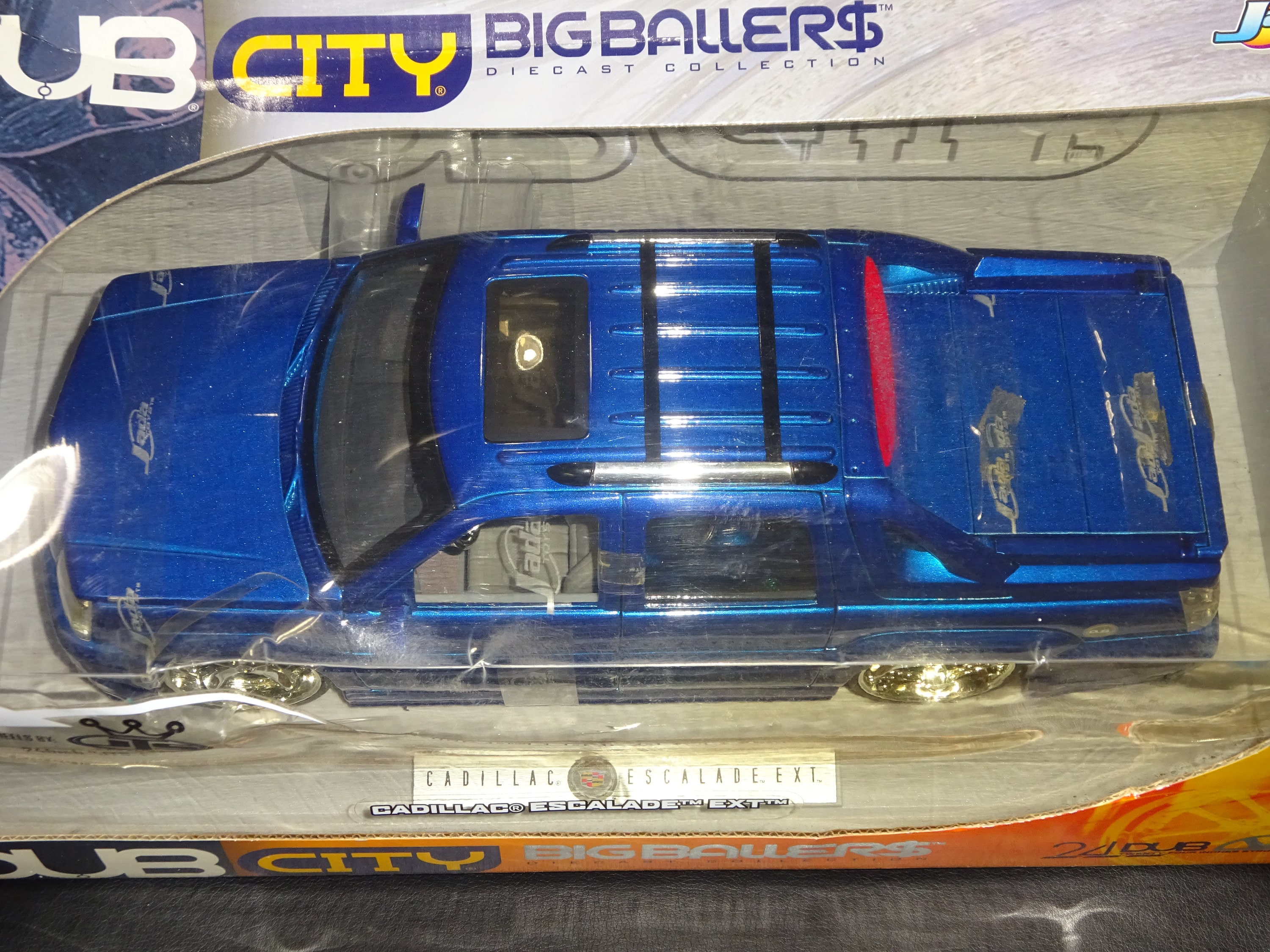 Dub City Big Ballers Cadillac Escalade EXT Blue 1/18 Scale - Etsy