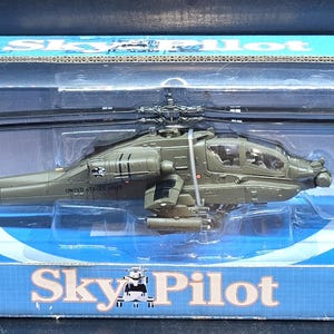 New Ray 25527 Boeing AH-64 Apache United States Army 1/55 Diecast Model NIB