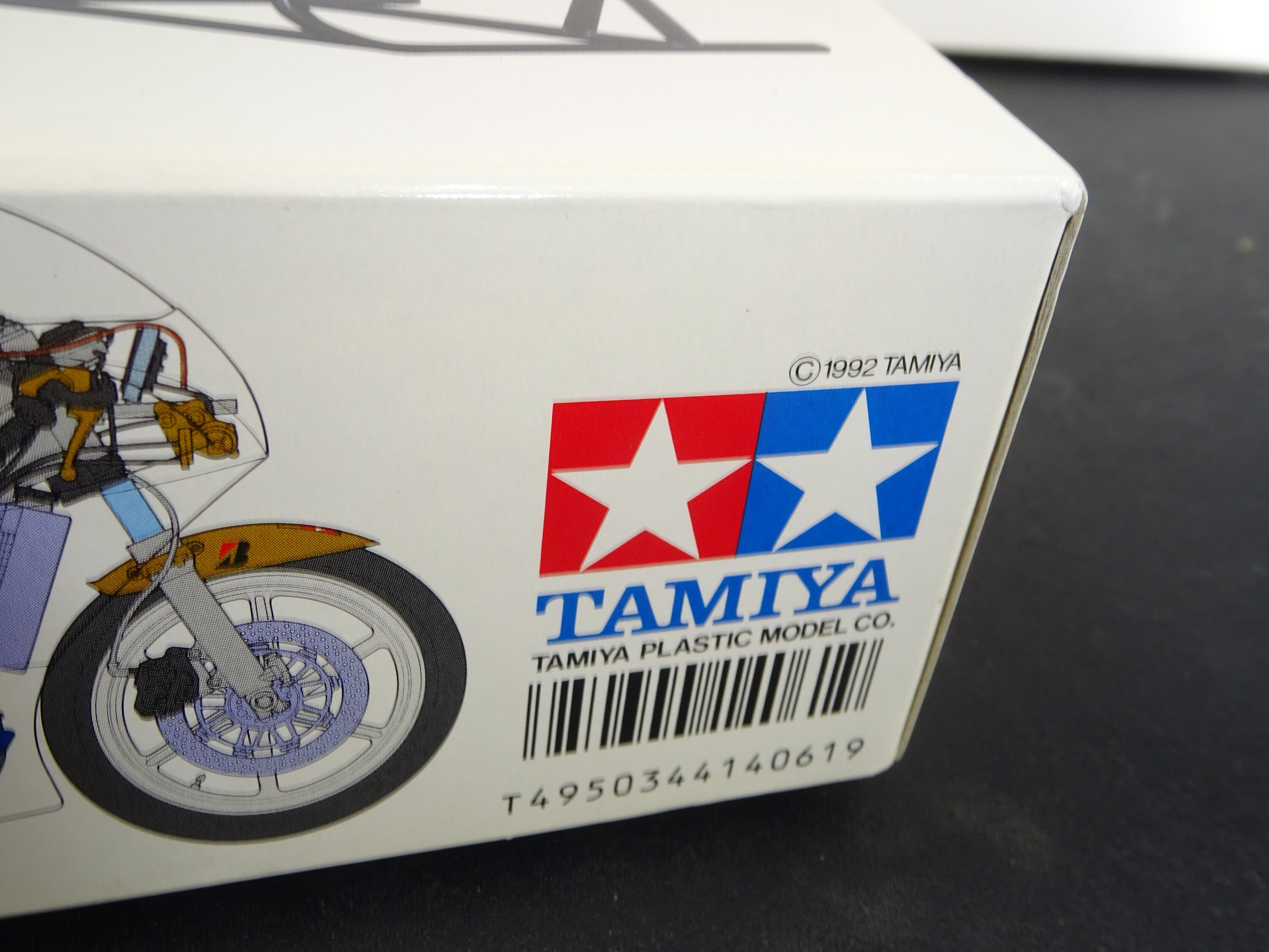 オートバイ・バイク TAMIYA CUP NOODLE HONDA NSR 250 Vintage 1992 Tamiya 1/12 Cup Noodle Honda NSR 250 Motorcycle