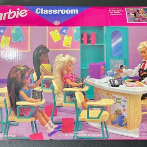 Barbie 2024 classroom playset