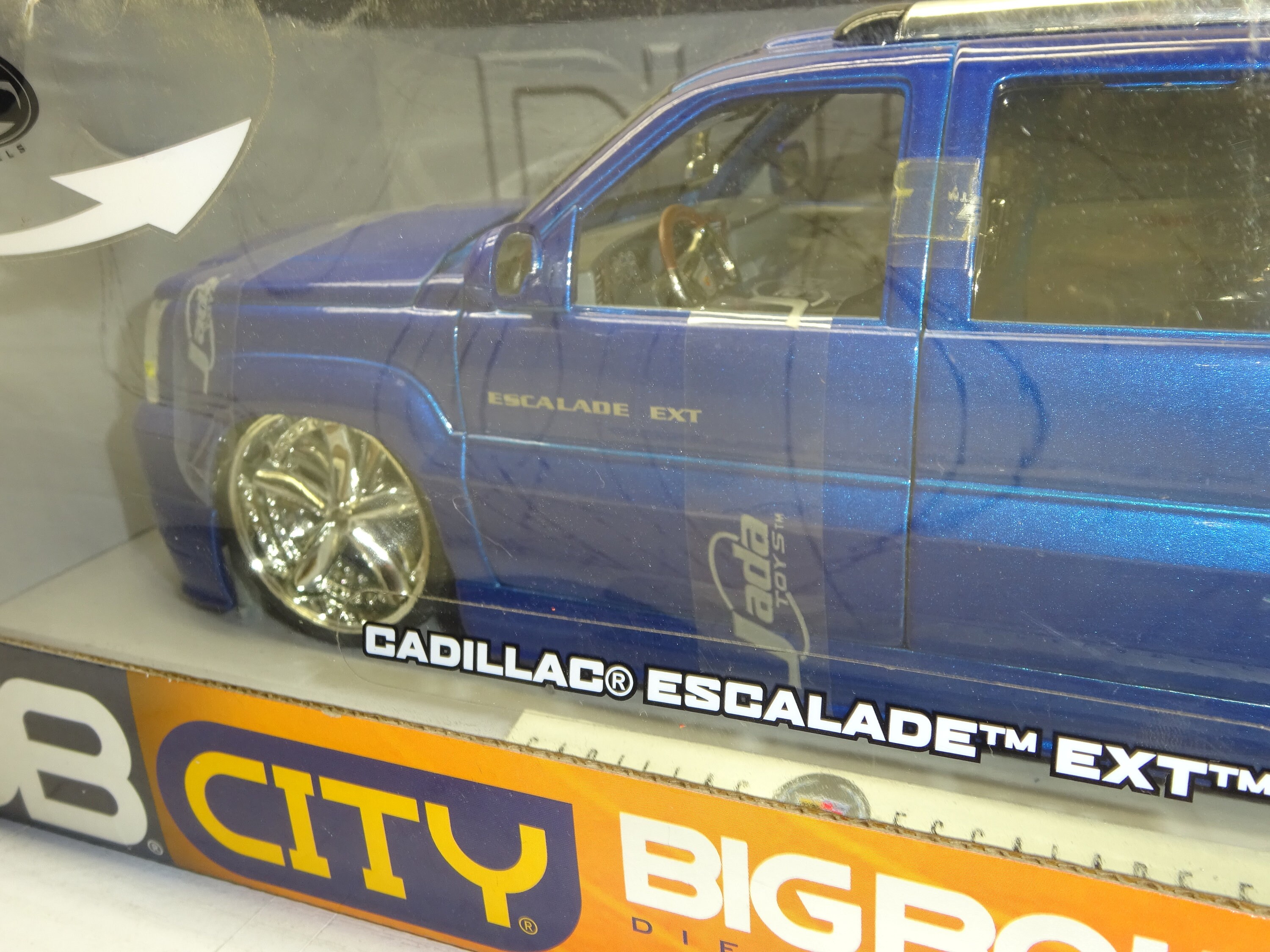 Dub City Big Ballers Cadillac Escalade EXT Blue 1/18 Scale - Etsy