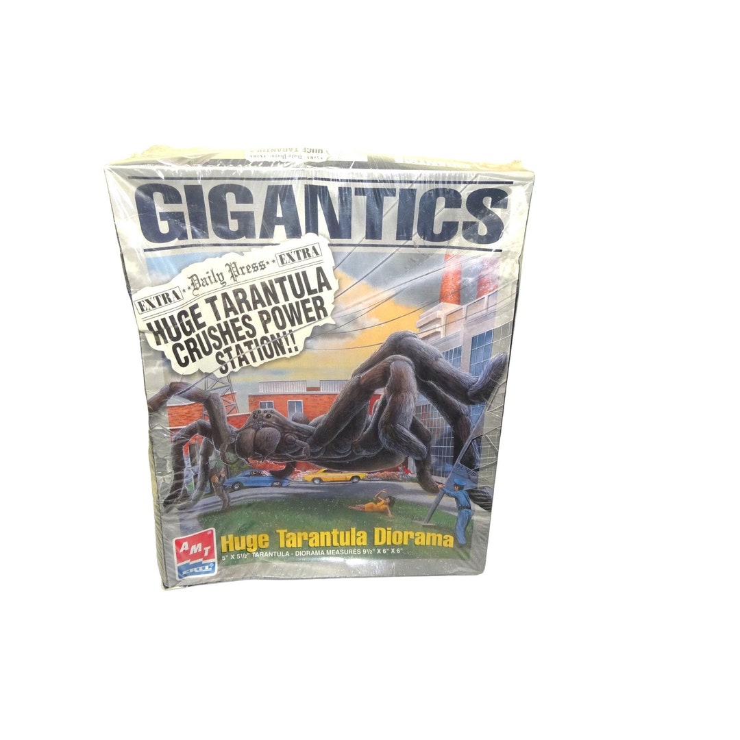 Gigantics Huge Tarantula Diorama Model Kit AMT/ERTL 1996 - Etsy