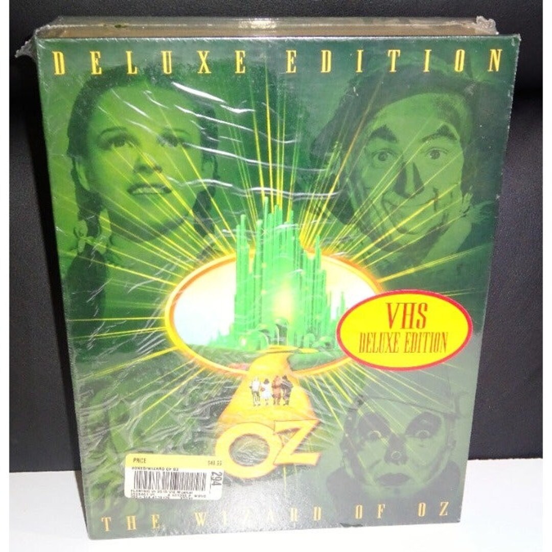 The Wizard of Oz VHS Deluxe Edition Box Set 1999 W/ Script Etsy UK