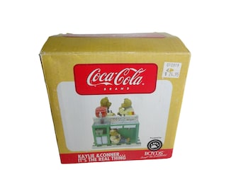 Coke Coca Cola Boyds Bear Kaylie Conner Figurine soda c'est la vraie 919900