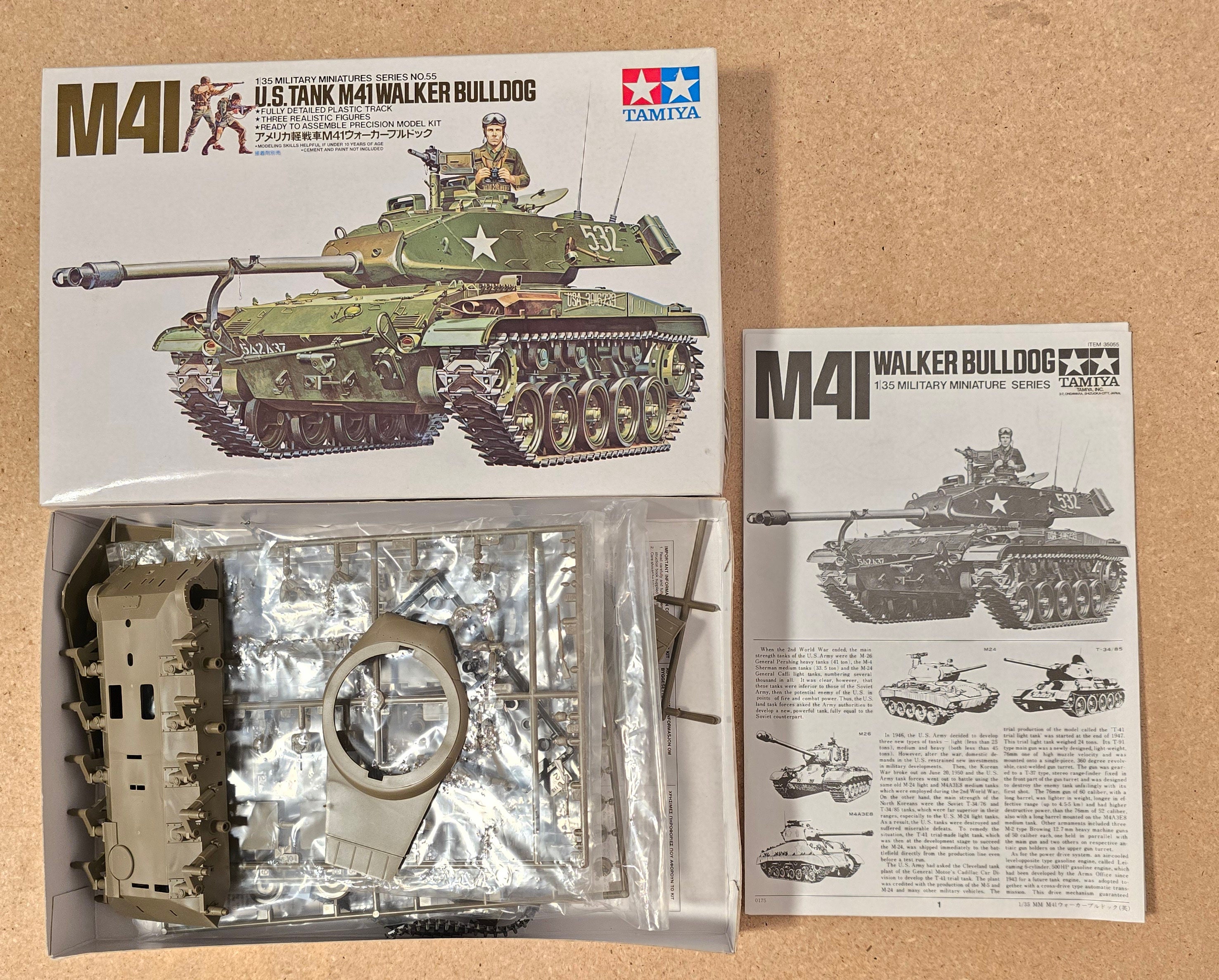 タミヤ　1/35 M41 完成品　戦車　模型　プラモデル　サウジアラビア タミヤ 1/35 アメリカ戦車 M41 ウォーカーブルドッグ WW2 戦闘