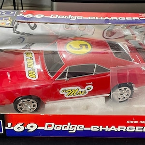 Nikko Radio Control 1969 Dodge Charger Red 1/16 Scale NIB image 1