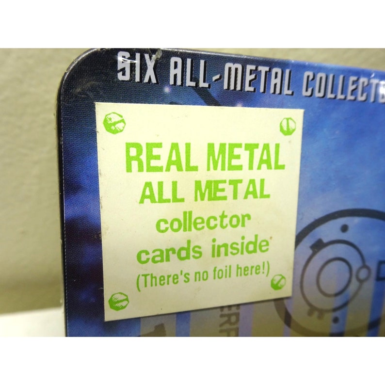 Star Trek 30th Anniversary Metal Collector Cards by Metallic