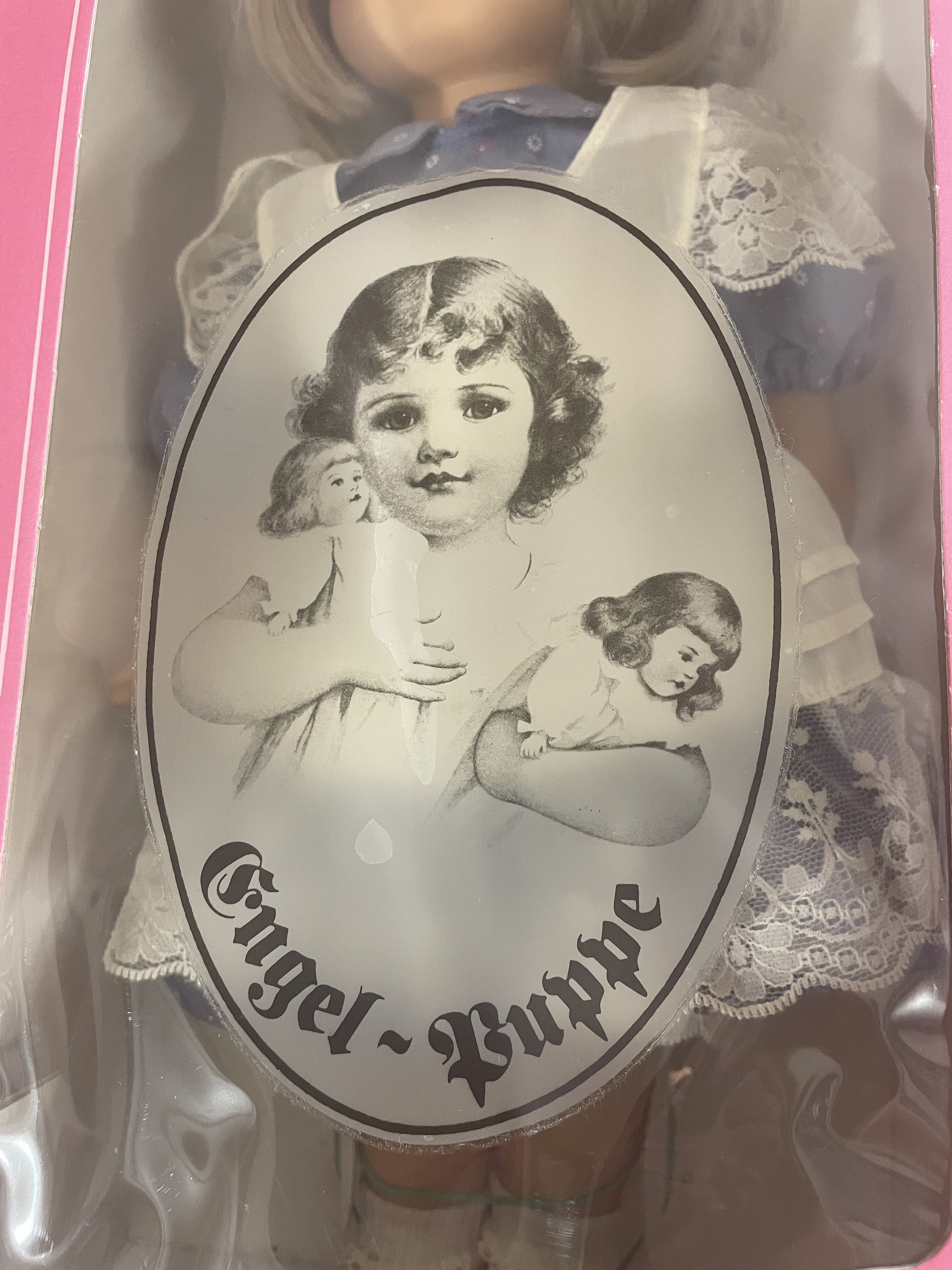 ヴィンテージ 1990年代 エンゲルパッペ ソフトビニール 17インチ人形