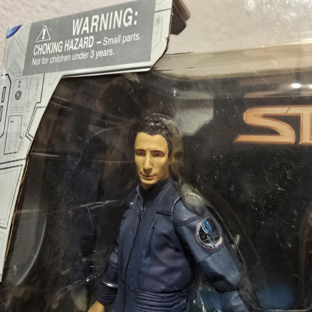 Enterprise Star Trek Broken Bow Deluxe Malcolm Reed Action Figure 2002 ...