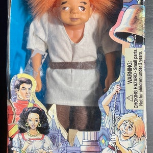 Vintage 1980s Hunchback of Notre Dame Quasimodo Figure 9&quot; Tall