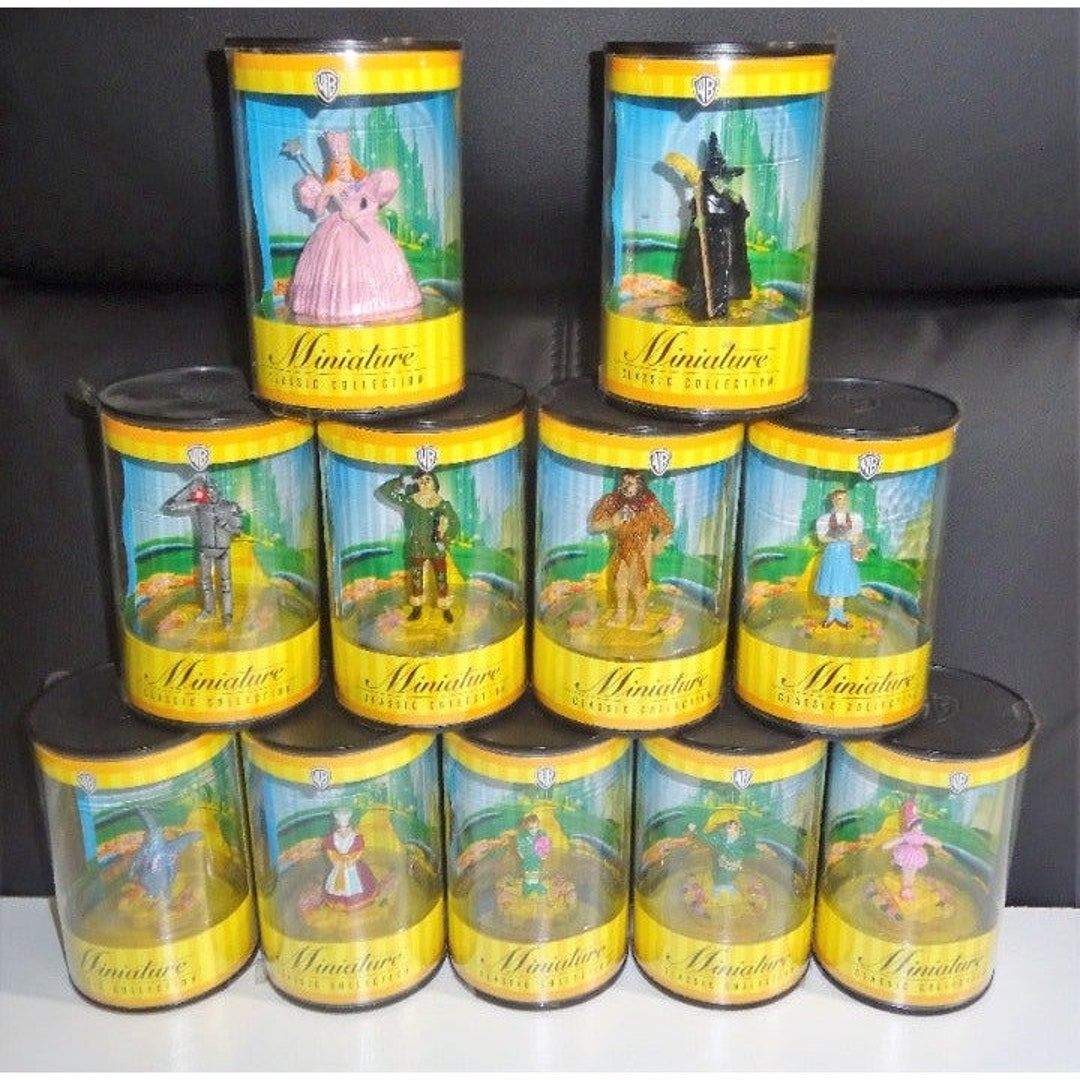 Vintage 1999 WB the Wizard of Oz Miniature Figurine Classic Etsy