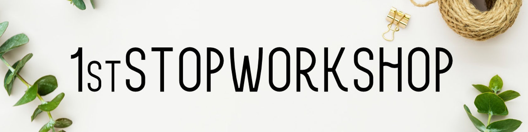 1stStopWorkShop - Etsy