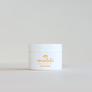 Vegan natural cosmetics with marula oil