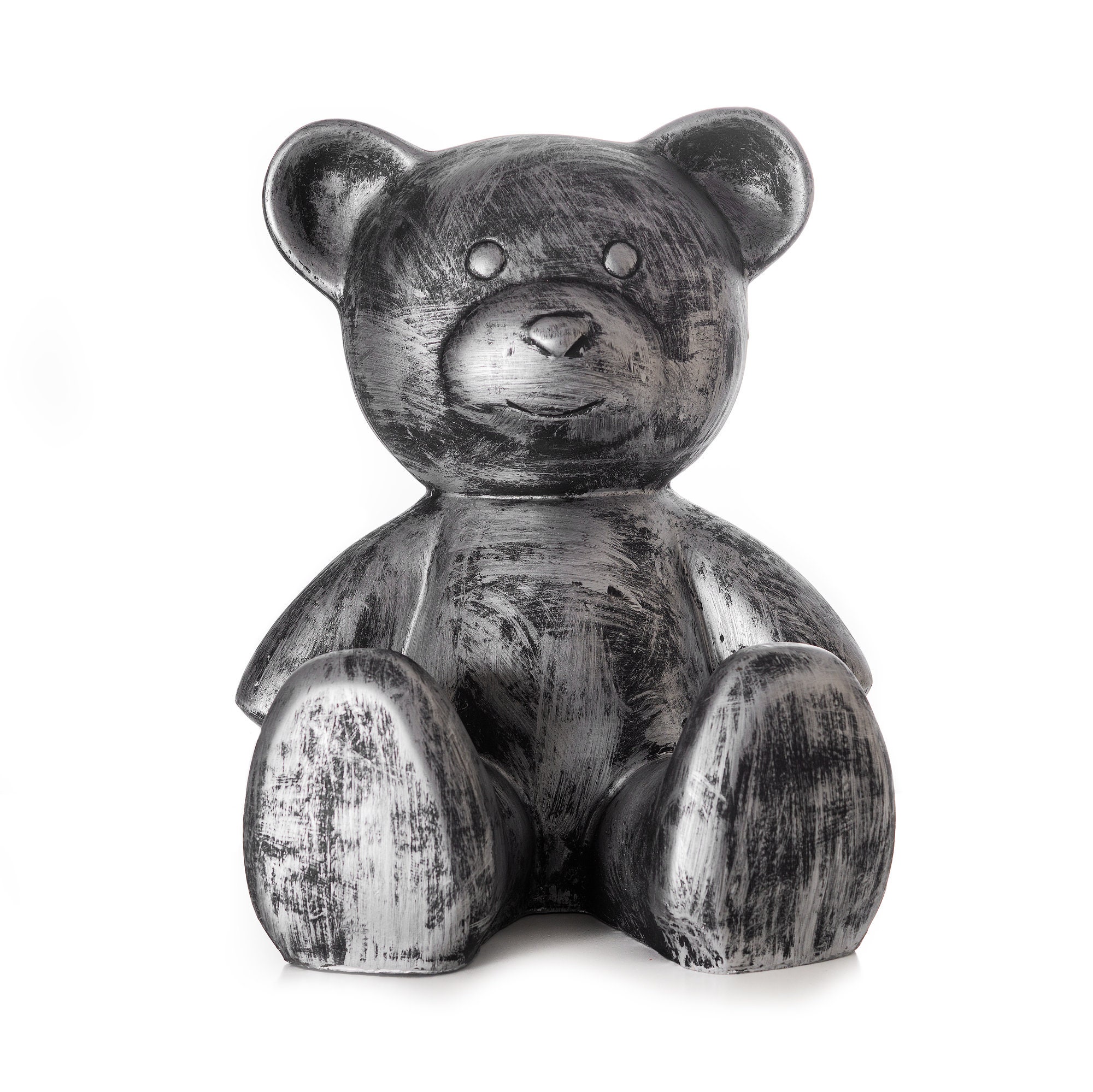 Estatua de resina de un oso de peluche sentado Louis Vuitton Monograms  ideal para adictos a la moda - Déco et Artisanat
