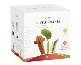 Kit de culture Venus Flytrap : graines de Dionaea. Facile à cultiver, résultats époustouflants !