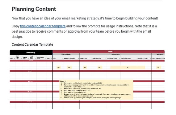 Email Marketing Guide Ebook / Mail Chimp Email Strategy Template / Content  Calendar / Email Marketing Plan and How to Guide for Beginners - Etsy