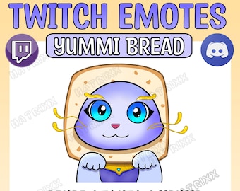 Gesto de pan Yummi / Gesto Yummi inspirado en League of Legends / Twitch/Kick/Youtube/Discord Emote