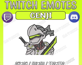 Overwatch Genji Emote / Overwatch 2 Genji Hero emote